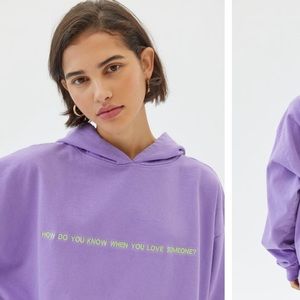 Boys lie hoodie